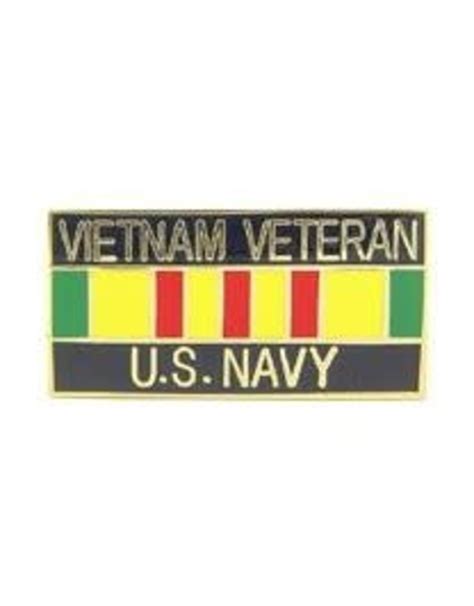 Pin - Vietnam USN Veteran Ribbon - Military Outlet