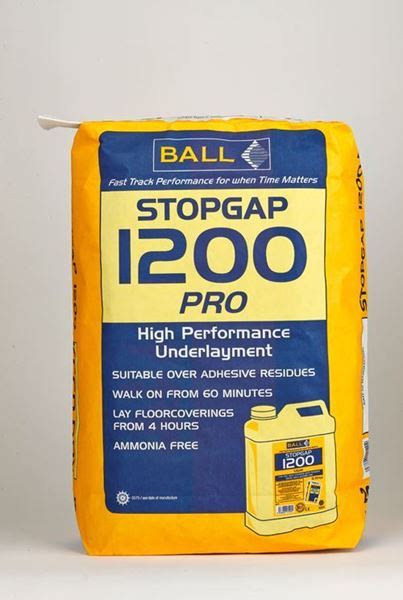 Flooring 4 Less F BALL STOPGAP 1200 Powder 20 Kg Liquid 5 Ltr