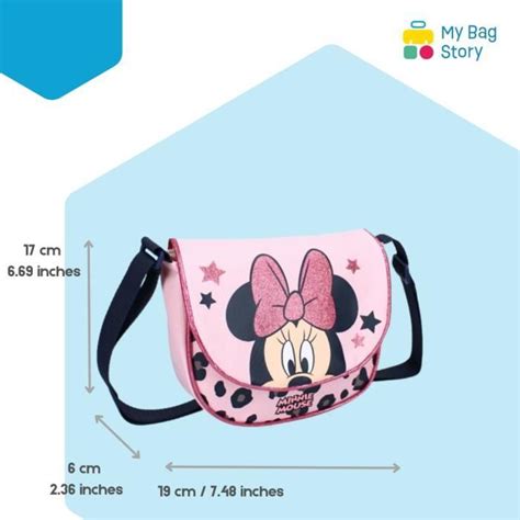 Mybagstory Sac Bandouli Re Minnie Mouse Disney Fille