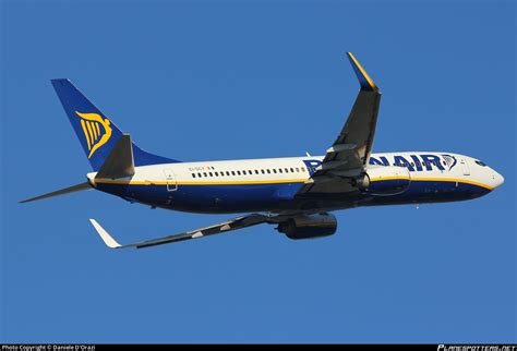 EI DCY Ryanair Boeing 737 8AS WL Photo By Daniele D Orazi ID 210130