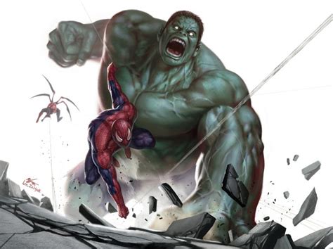 Hulk vs Spidey (feat. Superior Spidey) , InHyuk Lee | Hulk marvel ...