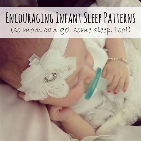 Trust Me, I'm a Mom: Encouraging Infant Sleep Patterns