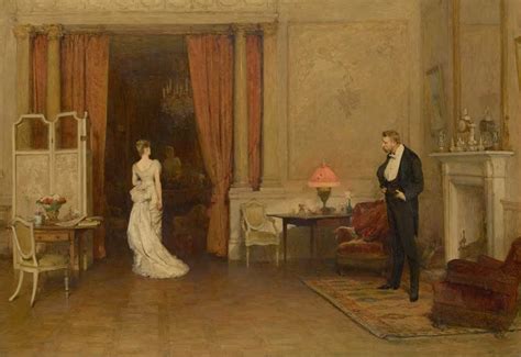 Sir William Orchardson The First Cloud Dailyart Magazine