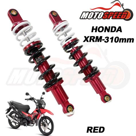 YeStar COD 1Pair Rear Dual Shock Absorber For XRM Wave Tmx Raider 150