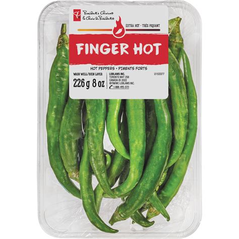 Pc Finger Hot Hot Peppers Pc Ca