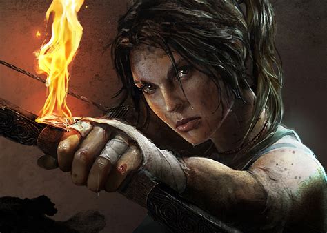 X Tomb Raider Lara Croft Artwork K Laptop Full Hd P Hd K