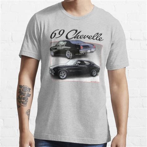 1969 Chevelle T Shirt For Sale By Coolcarvideos Redbubble 1969