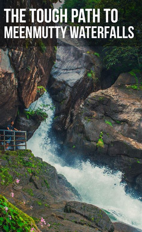 Meenmutty Waterfalls in Wayanad, Kerala