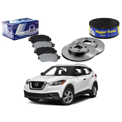 Kit Disco Pastilha Freio Dianteiro Syl Original Nissan Kicks A