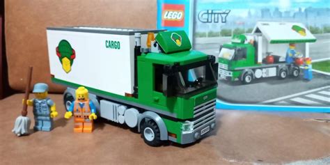 Lego City Cargo Truck 60020 Hobbies And Toys Toys And Games On Carousell