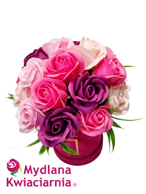 Mydlana Kwiaciarnia Bukiet Mydlany Flower Box PREMIUM