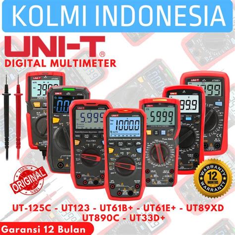 Jual UNI T Professional Digital Multimeter Tester True RMS UT61B UT61E