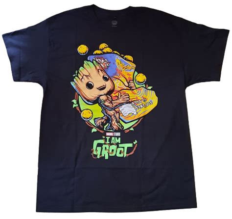 Groot With Cheese Puffs Shirts And Jackets Hobbydb