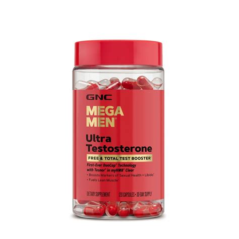 Formula Avansata Pentru Cresterea Testosteronului Liber Si Total 120 Capsule Gnc Dr Max