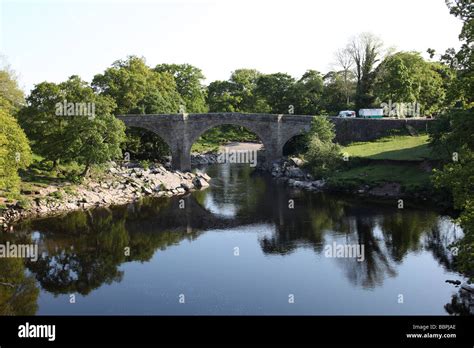 Devil's Bridge, Kirkby Lonsdale, Cumbria, UK Stock Photo - Alamy