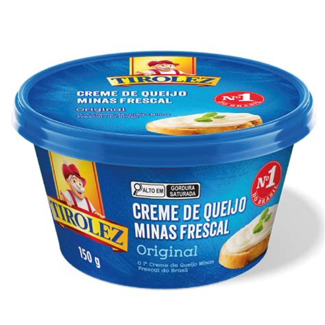 Creme De Queijo Minas Frescal 150g Tirolez