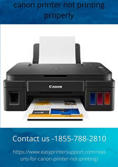 Canon Printer Not Printing Properly Easyprintersupport Flickr