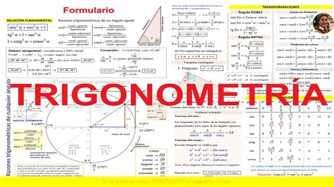 04 Curso Completo De TrigonometrÍa A Nivel Pre Universitario Youtube