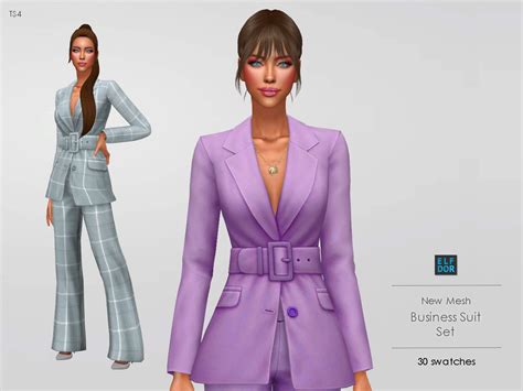 2023 January Collection 3 Business Suit Sims 4 Mods Clothes Sims 4 Clothing The Sims 4 Packs