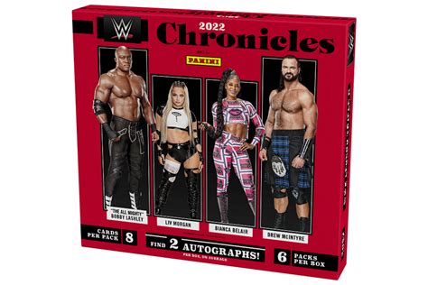 Pick Your Wrestler Panini Chronicles Wwe Wrestling Box Case