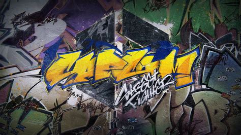 If you look closely at the Capcom title card, you can see the graffiti ...