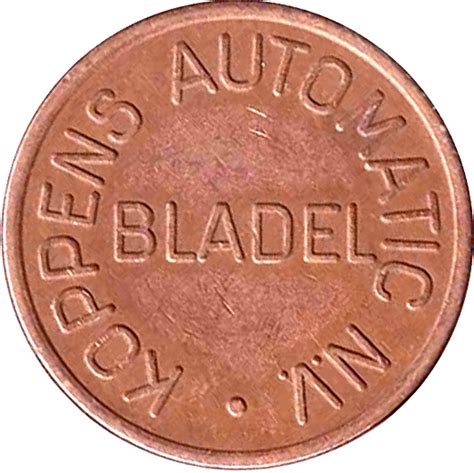 Vending Machine Token Koppens Automatic N V Bladen Pays Bas Numista