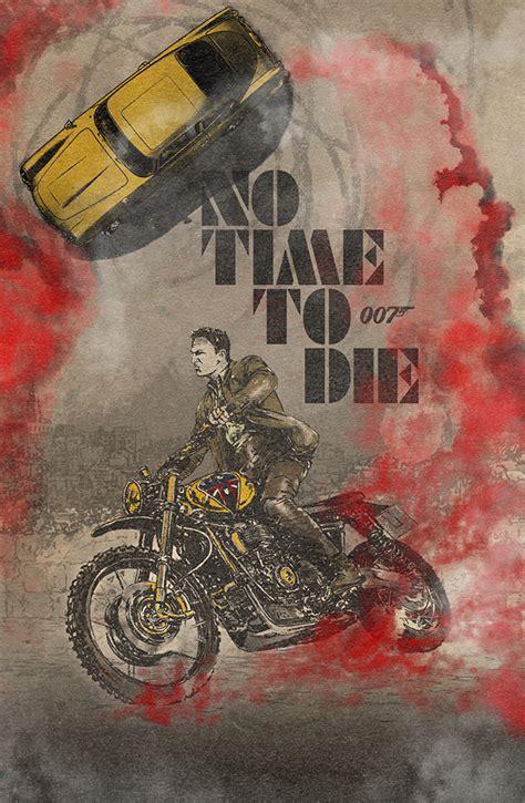 JAMES BOND - NO TIME TO DIE. Movie poster art :: Behance