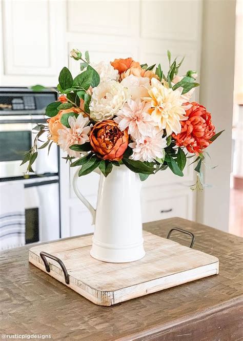 56 Faux Flower Fall Arrangements For Indoors And Outdoors Digsdigs