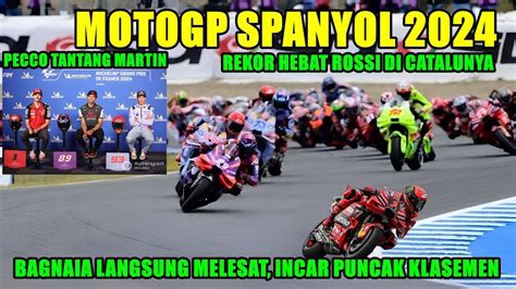 GILA BERITA MOTOGP HARI INI KAMIS 23 MEI 2024 FP1 DAN FP2 PECCO VS