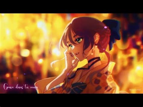 Mon Essentiel Amv French Nightcore Sara H X Lyrics Youtube