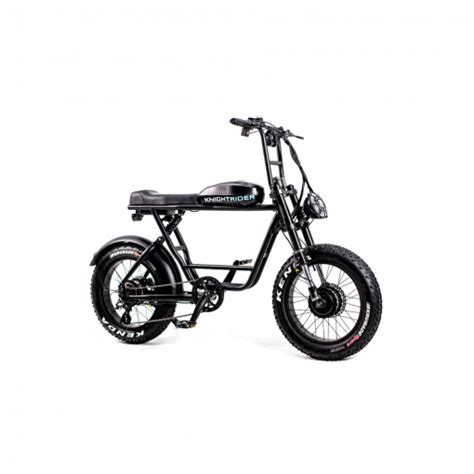 Knight Rider W Single Motor E Bike With Full Suspension