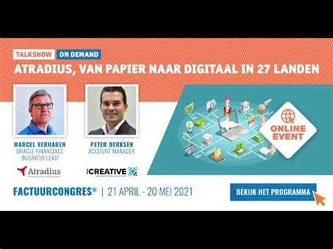 Talkshow Factuurcongres Atradius Van Papier Naar Digitaal In 27