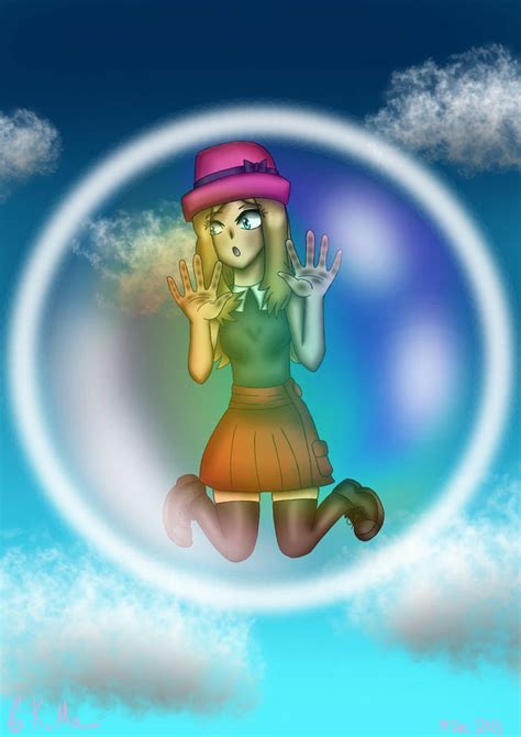 Serena Trapped In A Bubble By Poshspicekitty On Deviantart