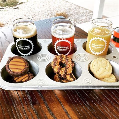 Girl Scout Cookie And Beer Pairing 7th Annual Reinvention Brewing Company Manchester 8 March