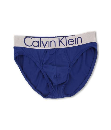 Calvin Klein Steel Micro Hip Brief U2715 In Blue For Men Lyst