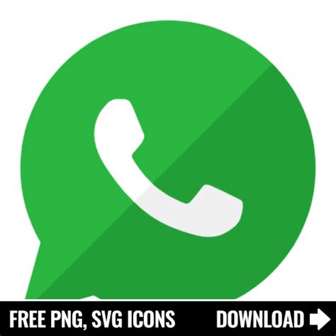 Free Whatsapp Logo SVG, PNG Icon, Symbol. Download Image.