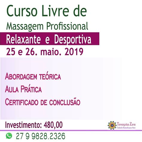 Abordagem Do Nosso Curso De Massagem Relaxante E Desportiva Pratica De