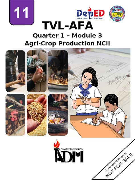 Q1 Module 3 Tvl Afa Quarter 1 Module 3 Agri Crop Production Ncii 11