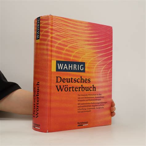 Deutsches W Rterbuch Wahrig Gerhard Knihobot Cz