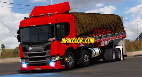 Caminhão New Scania P360 Qualificada Mods Para Ets2 V 1 40 X Dalenha