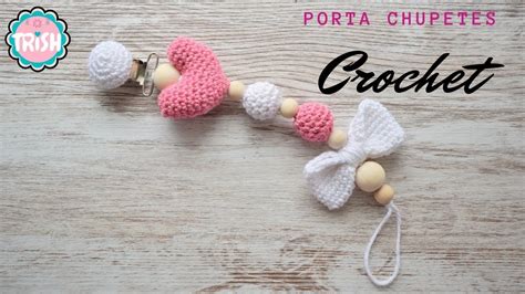 PORTA CHUPETES CROCHET FÁCIL YouTube