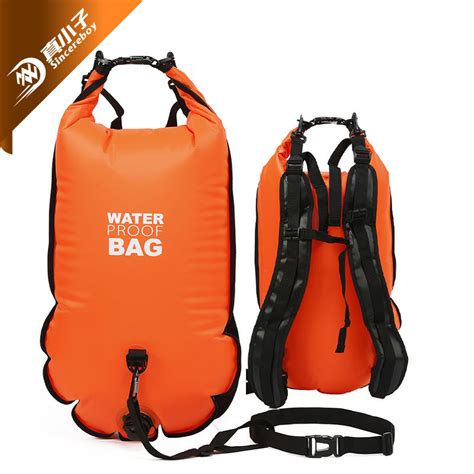 Backpack Dry Bag Open Water Swim Lane Marker Marker Buoys Yellow Safety