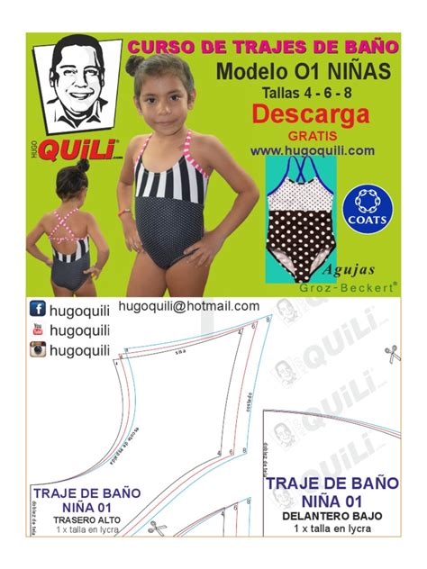 PDF traje de baños para niña con patrones DOKUMEN TIPS