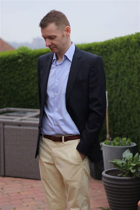 What To Wear With Navy Blue Chinos Men