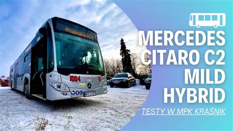 Special Na Subskrypcji Testy Mercedesa Citaro C Mild Hybrid W