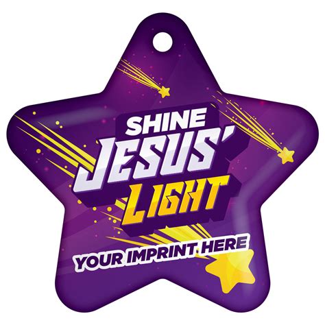 VBS Stellar Star Brag Tag SchoolLife