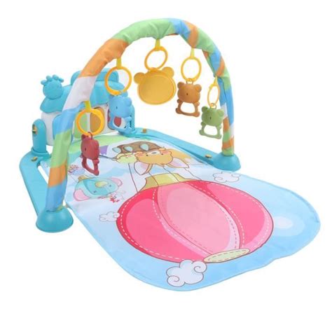 Shipenophy Piano de jeu de coup de pied pour bébé Tapis de jeu de