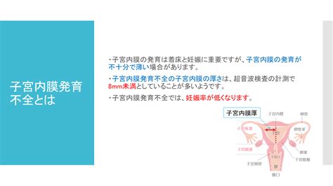 「子宮内膜を厚くする方法 子宮内膜発育不全」 津田沼ivfクリニック Tsudanuma Ivf Clinicのブログ