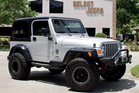 Used 2004 Jeep Wrangler X For Sale 26995 Select Jeeps Inc Stock