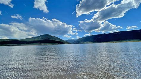 RVs in Taylor Park Reservoir